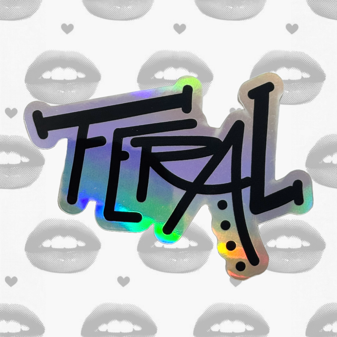 Feral Holo Sticker